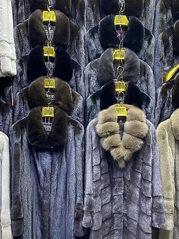 норка тумактар: Шуба, Норка, По колено, Китай, Все размеры — 4