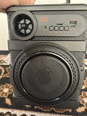 Аудиотехника: Портативная акустическая система Sing-e ZQS6168W (6.5") - Динамик — 2