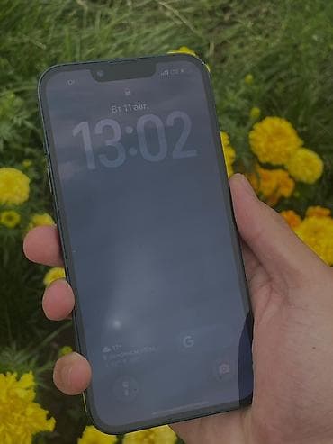 Apple iPhone (линейка 13/14, компактный корпус ) в цвете «чёрный/