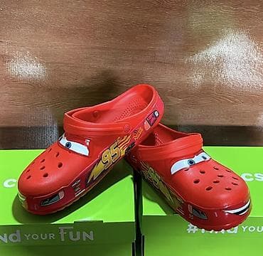 Детская обувь: Crocs Lightning McQueen (Молния Маккуин) Почувствуй скорость и — 1