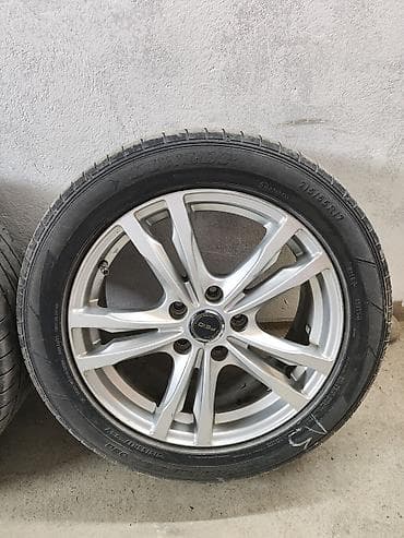 215 55 р17: Колеса в сборе 215 / 55 / R 17, Лето, Б/у, Комплект, Легковые, Литые, отверстий - 5 — 5