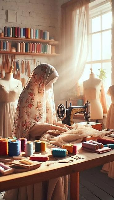 Швея кыздар эжеле керек рубашка шым тигебиз