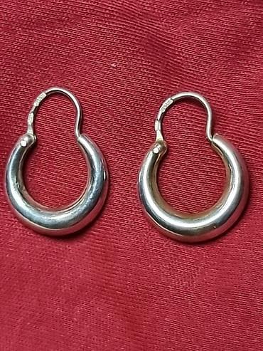 samsung buds 2: Серебряные серьги, Без вставки, Женские, Новый — 1