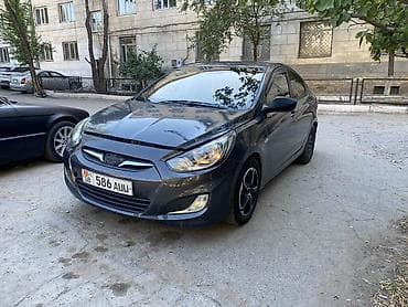 Транспорт: Hyundai Accent: 2014 г., 1.6 л, Автомат, Бензин, Седан — 4