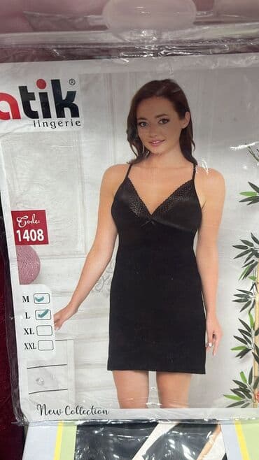 белая ночная сорочка: Пеньюары в наличии Шелковые Бамбуковые Главное красивые и вызывающие🫠 — 9