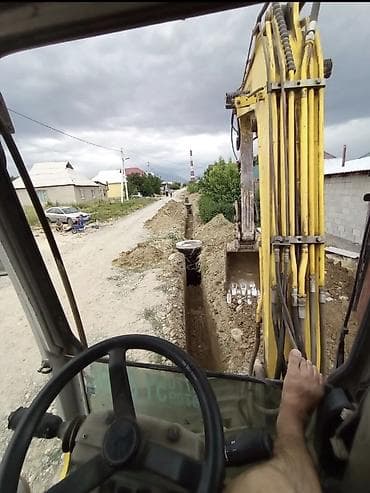 Земляные работы и инженерные сети под ключ - Механизированная и at lalafo.kg Земляные работы и инженерные сети под ключ - Механизированная и