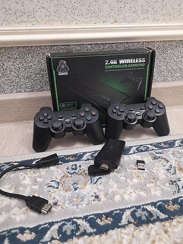 Игровая приставка 2.4G wireless много игр номер