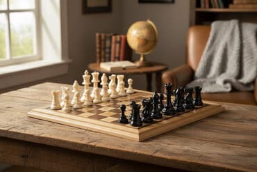 Я преподаватель по шахматы
научу всех