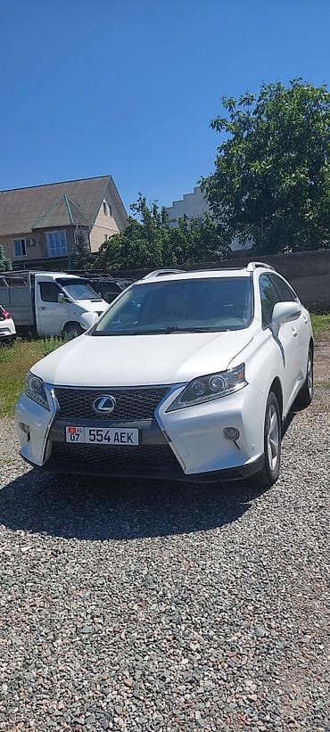 Lexus RX: 2013 г., 3.5 л, Автомат, Бензин, Кроссовер