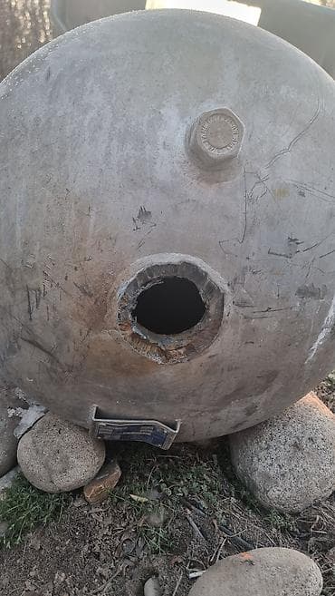 Сулуулук салондору үчүн жабдуулар: Горизонтальная стальная толстостенная емкость/ресивер высокого — 3