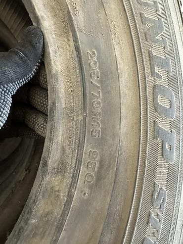 70: Шины 205 / 70 / R 15, Зима, Комплект, Легковые, Dunlop — 3