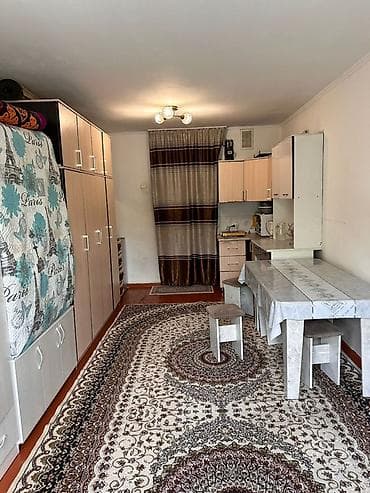 картир: 18 м², С мебелью — 2