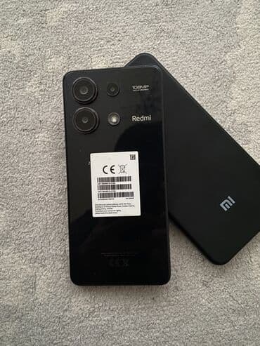 телефоны за 9000: Redmi, Redmi Note 13, Б/у, 256 ГБ, цвет - Черный, 2 SIM — 2