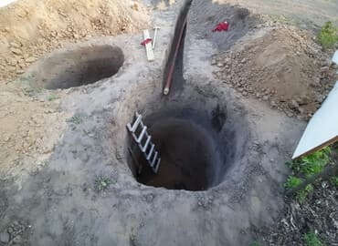 Сантехнические работы: Канализационные работы | Копание канализации, Копание септика Больше 6 лет опыта — 1