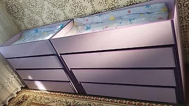 Прокат детских карнавальных костюмов: Срочно продаю ‼️‼️‼️ ✅ Детские кроватки - 5шт×4= 20мест. ✅ Шкафчики - — 2