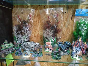 аксессуары для аквариума: Аксессуары для оформления аквариумов — 6