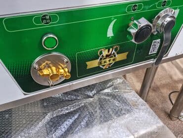 газовые плиты для кафе и ресторанов: Промышленная газовая плита wok, двухконфорочная, с центральной — 2