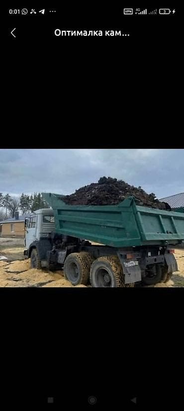 Заказать Камаз, Доставка щебня, угля, песка, чернозема, отсев