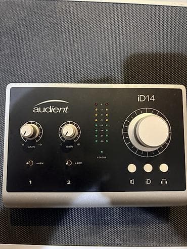 Другая аудиотехника: Audient iD14 Аудиоинтерфейс (хорошее состояние) есть пару легких — 1