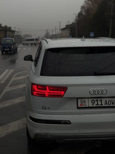 бишкек авторынок 2021 год: Audi Q7: 2018 г., 2 л, Автомат, Бензин, Кроссовер — 10