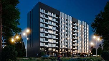 бишкек цена квартиры: Строится, Элитка, 1 комната, 46 м² — 5