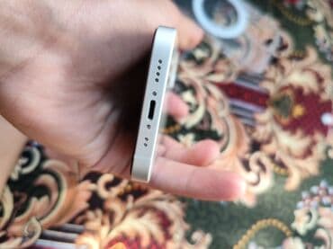 телефон айфон 13 мини: IPhone 12 mini, Колдонулган, 64 ГБ, Ак, Заряддоочу түзүлүш, Каптама, 73 % — 4