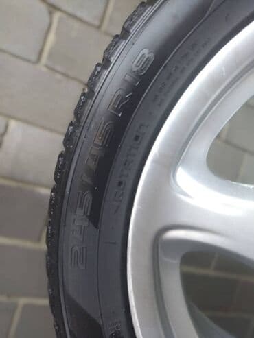 Диски: Литые Диски R 18 Mercedes-Benz, Комплект, отверстий - 5, Б/у — 6