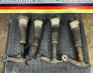 Передний амортизатор, Передний пневмобаллон, Комплект пневмобаллонов Mercedes-Benz 2002 г., Б/у, Оригинал, Германия