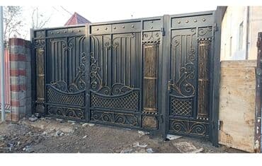 комплект для откатных ворот: Откатные ворота Стальные — 118