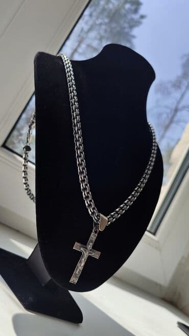 продаю золотую цепочку: Цепь "Бисмарк" Серебро 925°проба Ручная работа Вес 68 гр Длина 65 — 5