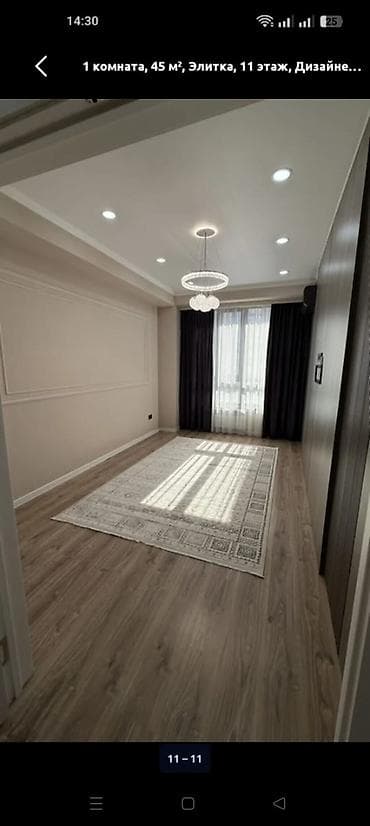 56: 1 комната, 45 м², Элитка, 11 этаж, Дизайнерский ремонт — 10