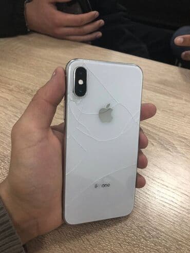 iphone xs 256 цена в бишкеке: IPhone Xs, Колдонулган, 64 ГБ, Ак, Коргоочу айнек, Каптама, 78 % — 1