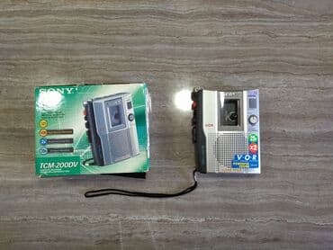 Продаётся диктофон Sony
Модель: TCM-200DV at lalafo.kg Продаётся диктофон Sony
Модель: TCM-200DV