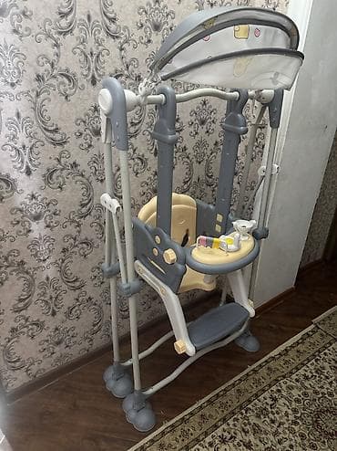 смирительная рубашка: Детские качели, Подвесные Для дома, Металл, Новый — 3