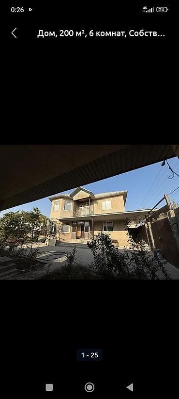 продаю дом с магазином: Дом 200 м², 6 комнат Двухэтажный кирпичный дом с закрытым двором и — 1