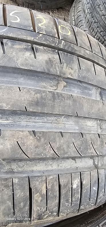 Шины: Шины 285 / 25 / R 20, Лето, Б/у, Пара, Легковые, Япония, Falken — 4