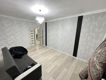 долгосрочная квартира собственник: 2 комнаты, 48 м², 105 серия, 4 этаж, Евроремонт — 3