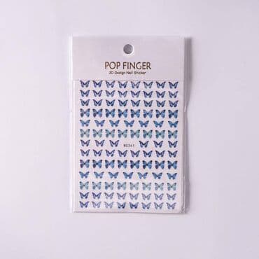 стикеры для ноутбука: СЛАЙДЕРЫ ДЛЯ ДИЗАЙНА НОГТЕЙ, наклейки на ногти (88 бабочек), цена за — 3