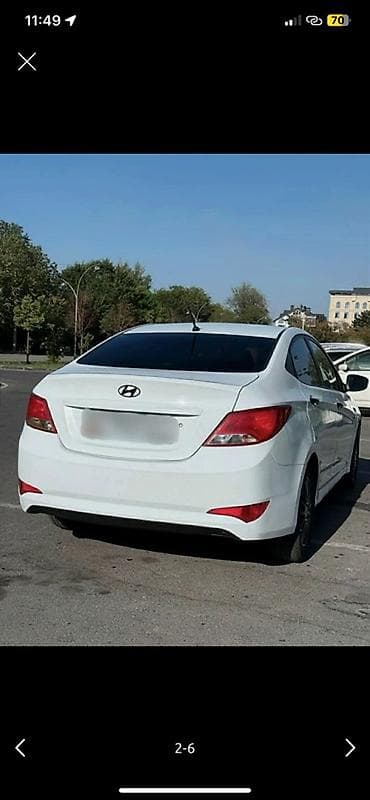 Продажа авто: Hyundai Solaris: 2016 г., 1.4 л, Автомат, Бензин, Седан — 2