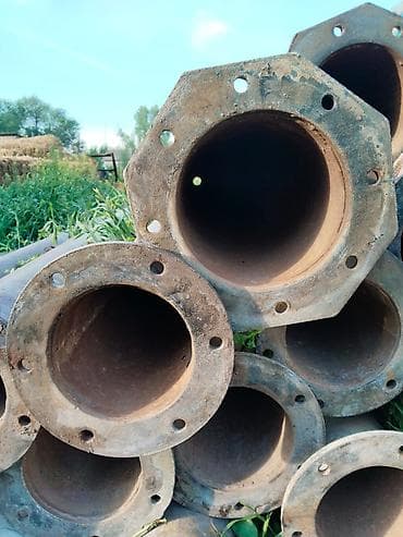 кольцо для натяжного потолка: Стальные трубчатые опоры/трубы с фланцами Описание: - Массивные — 2