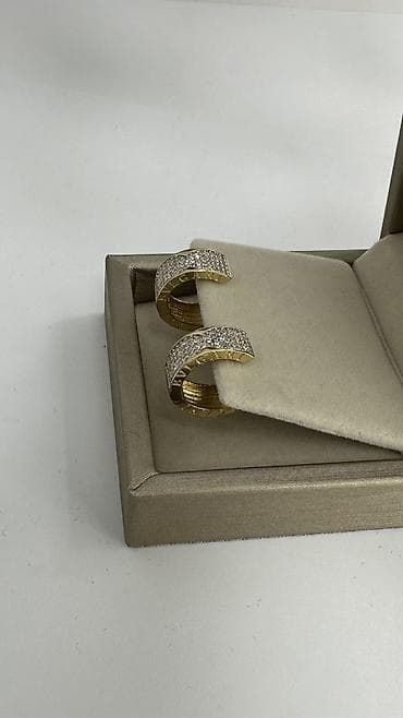 каффы серьги: Серьги, Проба 585, Без вставки, Женские, Новый — 4