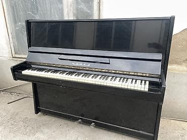 подложка гармошка: Пианино «Чайка», черный глянцевый корпус (вертикальное, акустическое) — 4