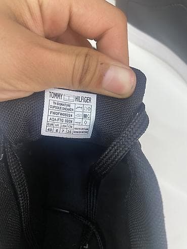 отук сатылат: Кеды Tommy Hilfiger TH Signature Cupsole Sneaker - Модель: FW0FW05224 — 4