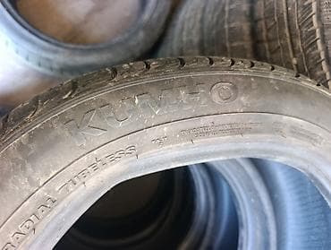 w210 55: Шины 215 / 50 / R 17, Лето, Б/у, Комплект, Легковые, Корея, Kumho — 3