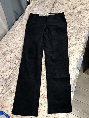 кожанные штаны: Мужские вельветовые брюки, размер 33/34, покупали за 50 евро в — 1