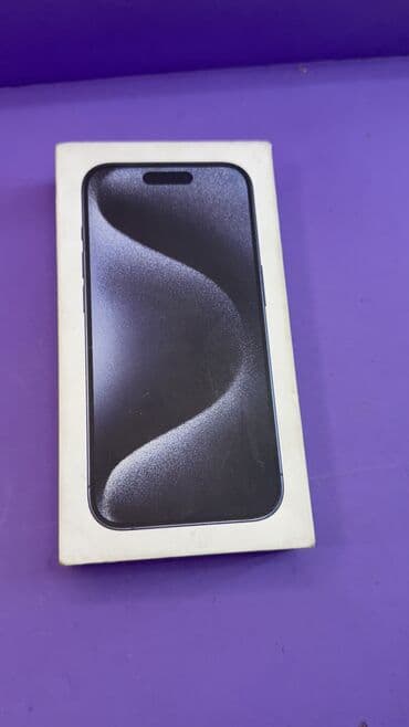 IPhone 15 Pro, Б/у, 256 ГБ, Коробка, 93 %