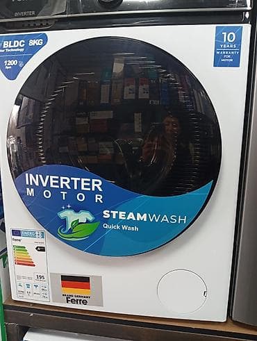 Стиральная машина Ferre (Brand Germany), фронтальная загрузка at lalafo.kg Стиральная машина Ferre (Brand Germany), фронтальная загрузка