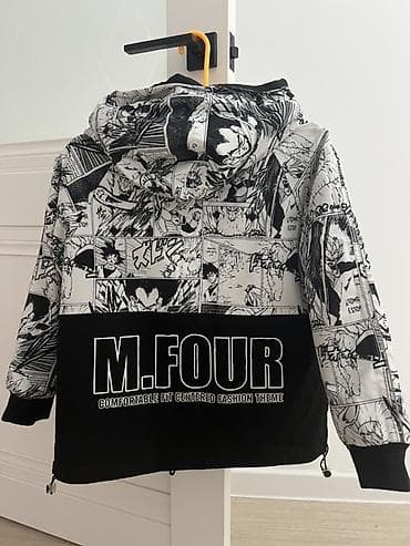 утя: Детская демисезонная куртка-парка с капюшоном, двусторонний дизайн — 3