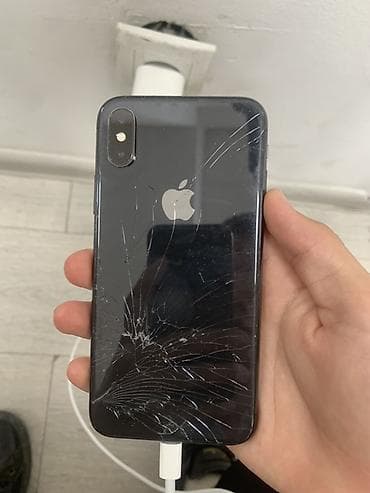 iphone dr: IPhone X, 64 ГБ, Space Gray, Кабель, 77 % — 1