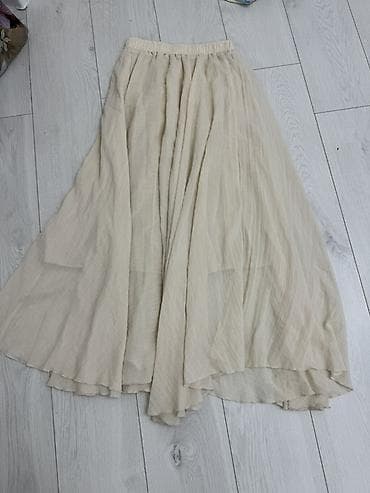 Юбка макси и нижняя юбка-подъюбник - Верхняя юбка: воздушная